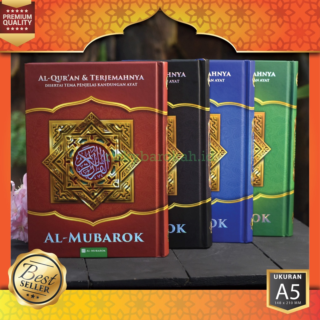 Jual Bisa Cod Al Quran A Al Mubarok X Cm Al Quran Terjemah Sedang Al Quran Ukuran