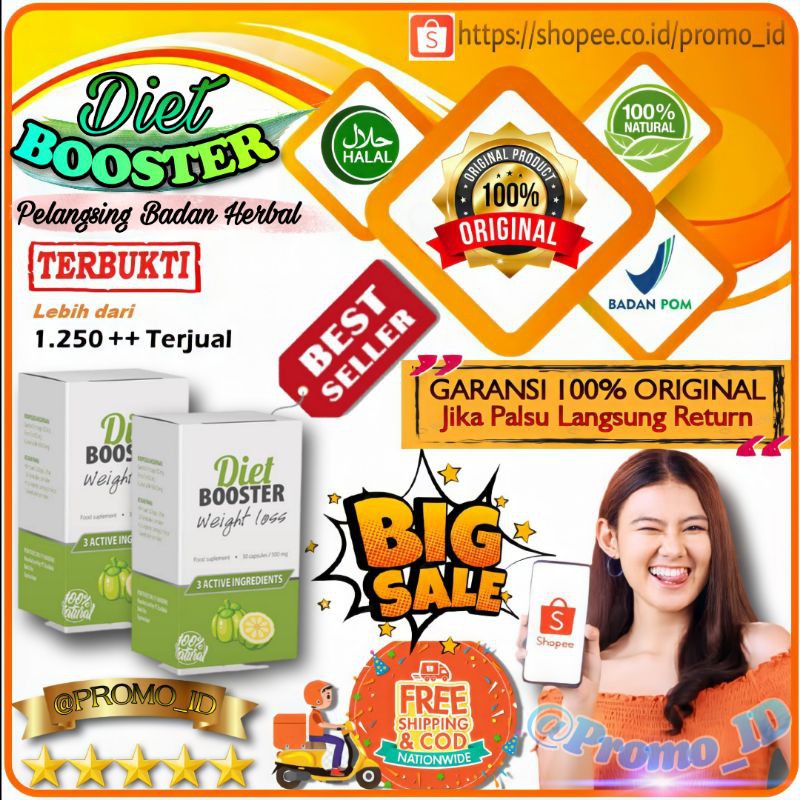 Jual Promo Id Diet Booster Weight Loss Asli Obat Pelangsing Penurun