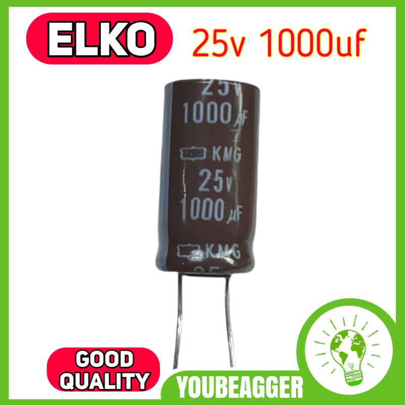 Jual Elko 25v 1000uf Kapasitor Shopee Indonesia 0827