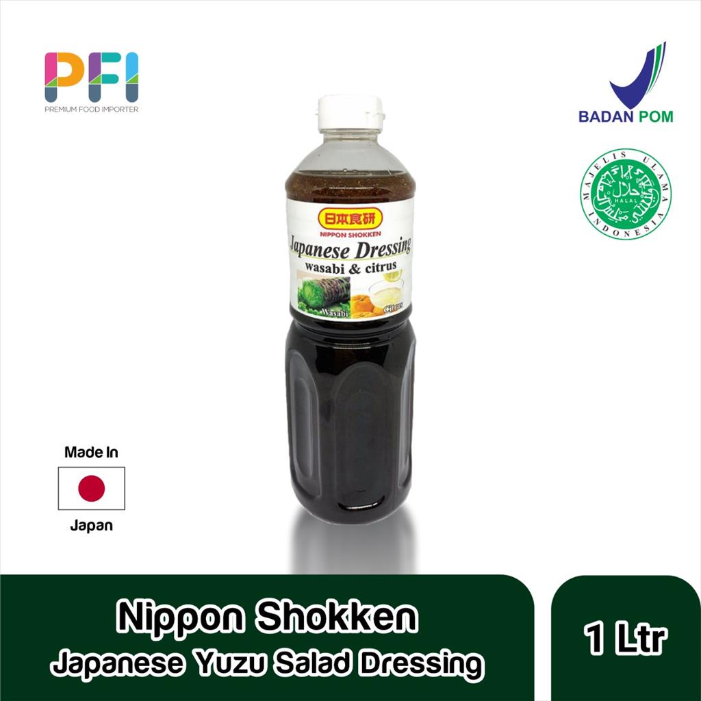 Jual Nihon Shokken Japanese yuzu salad dressing (Nippon shokken)1L Shopee Indonesia