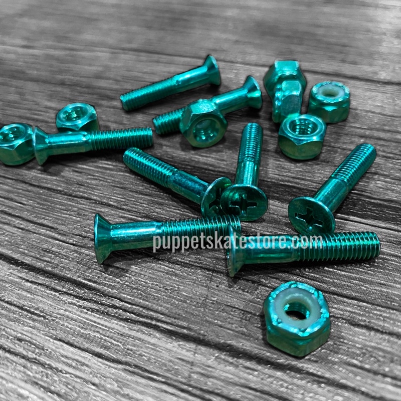 Jual original hardware skate Puppets Skateboard 1 Inch Phillip Head ...