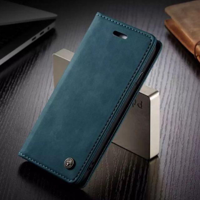 Jasonyu Cover per Xiaomi Redmi Note 9 Pro/Redmi Note 9S Flip Custodia in Pelle PU, Cover a Libro Portafoglio, Funzione Supporto, Magnetica, Slot Schede, TPU Bumper Caso Custodia (Nero