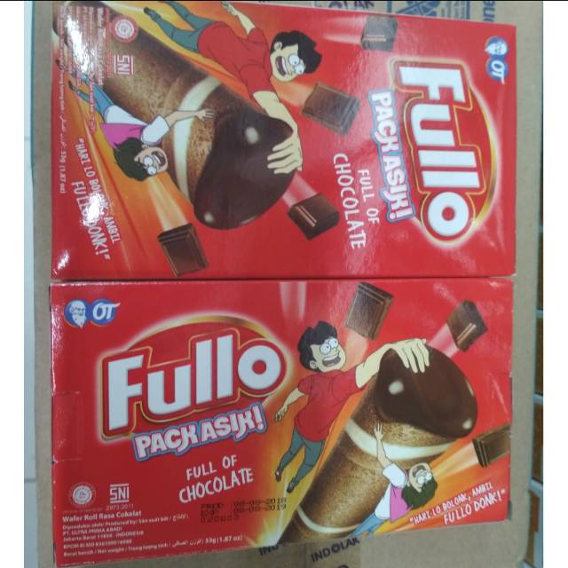 Jual FULLO PACK ASIK RASA COKELAT WAFER ROLL ENAK | Shopee Indonesia