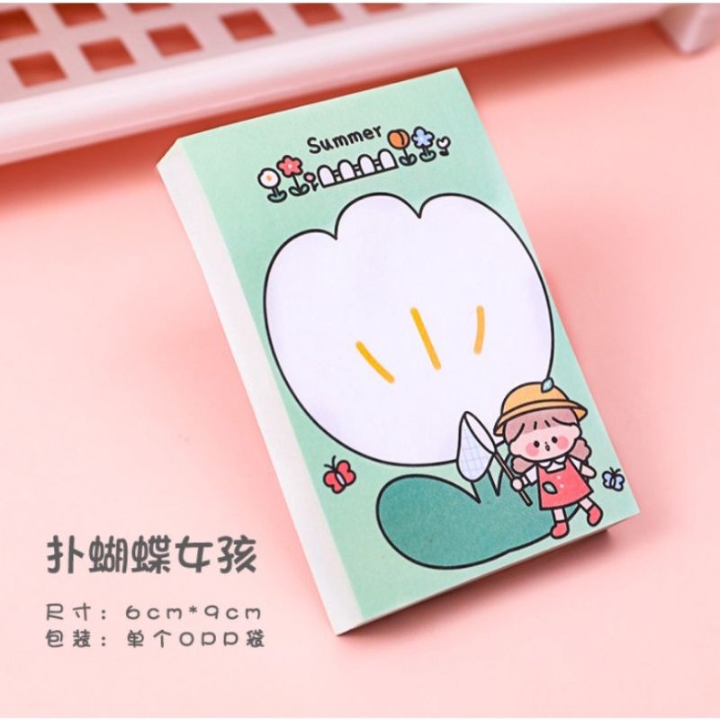 Jual Sticky Notes Cute Girl | Shopee Indonesia