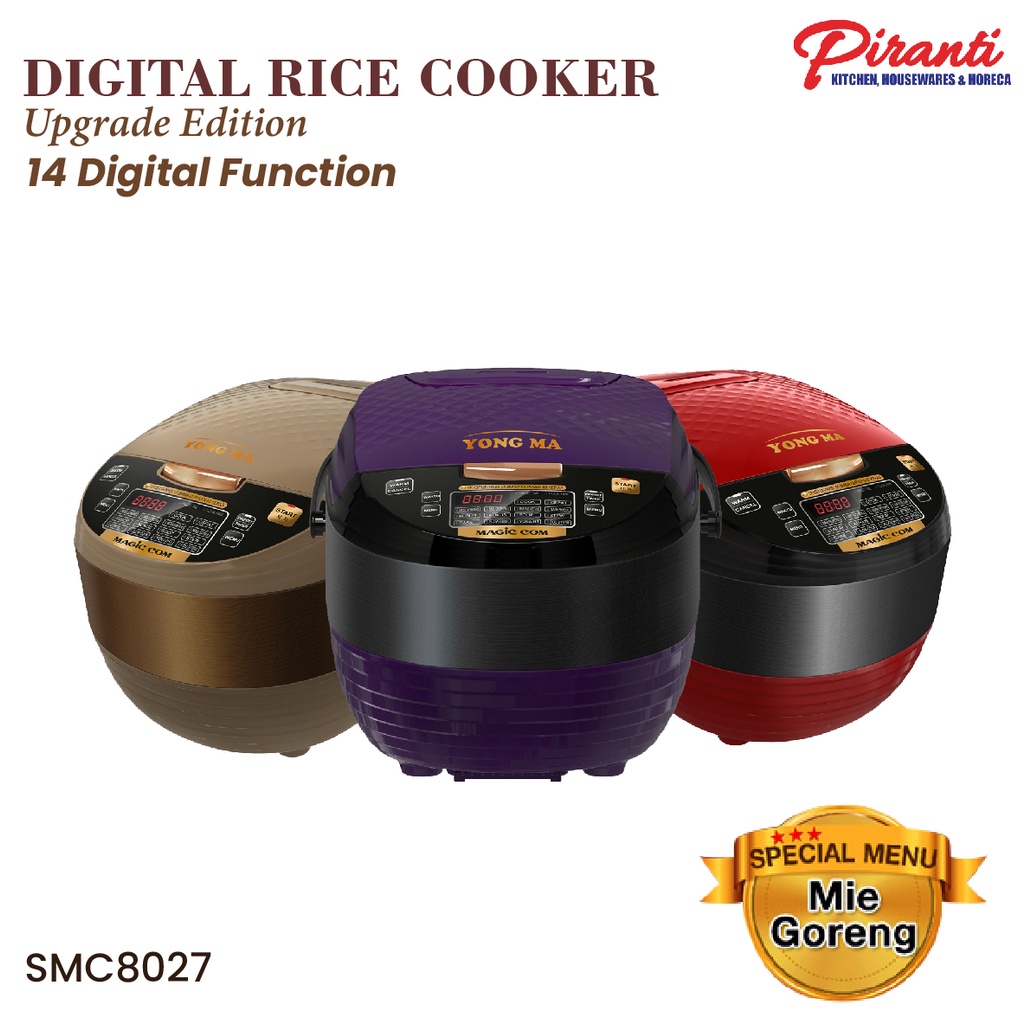Jual Yong Ma Rice Cooker Digital Magic Com SMC 8027 Upgrade Shopee