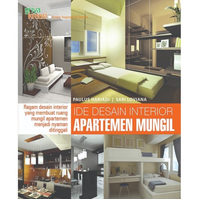 Jual Rumah-Desain-Buku- Ide Desain Interior Apartemen Mungil -Buku ...