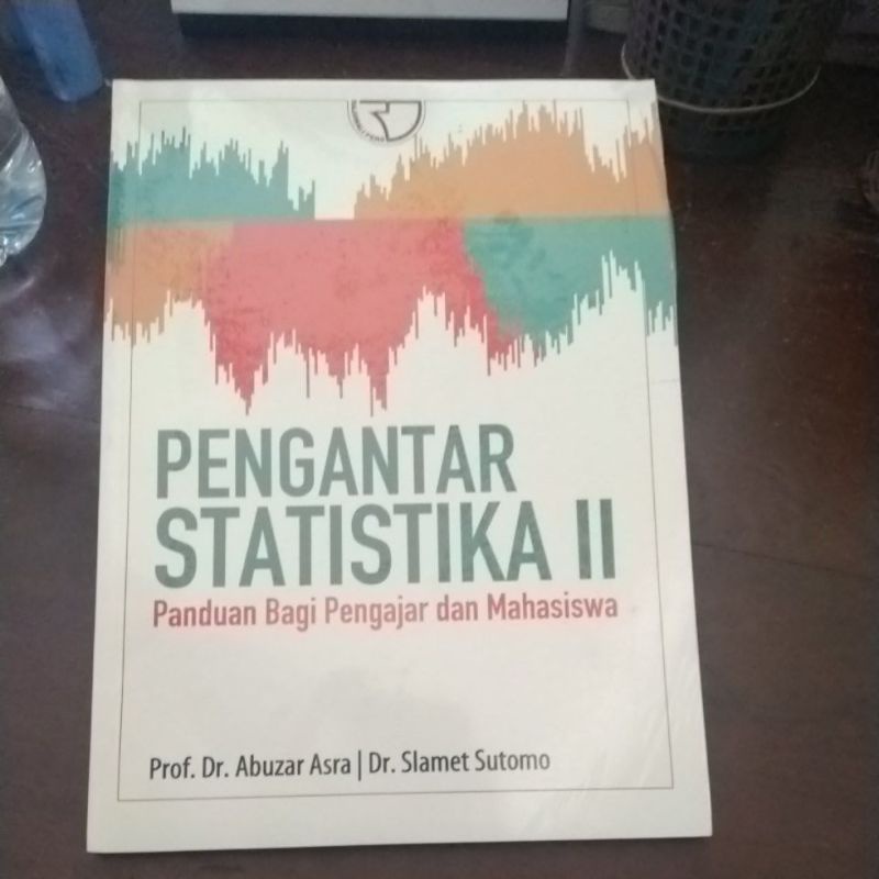 Jual Buku Original Pengantar Statistika I Dan II Panduan Bagi Pengajar ...