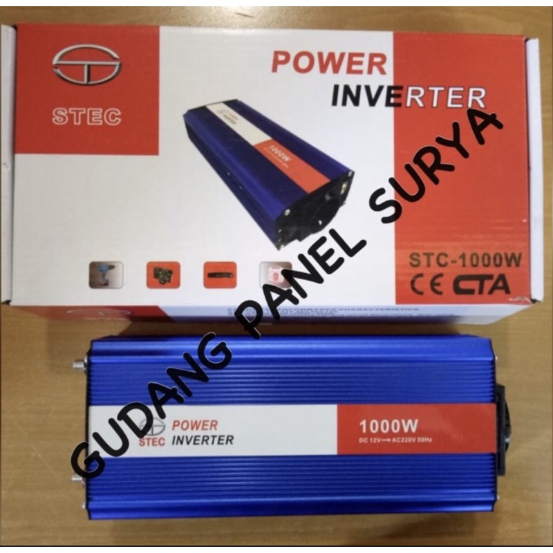 Jual Power Inverter STEC STC DC to AC 1000W 12V 1000Watt Modif 1000 W ...