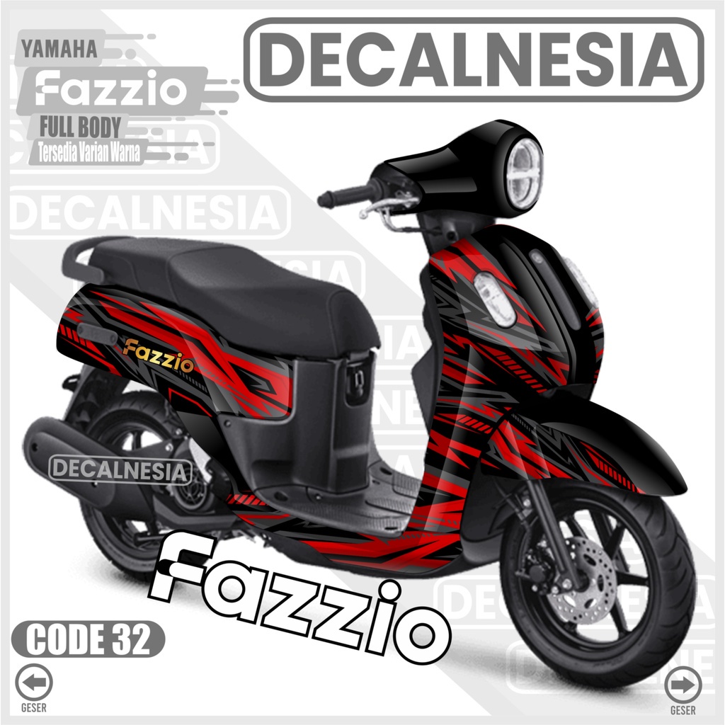 Jual Stiker Decal Fazzio New Full Body Sticker Motor 2022 Yamaha ...