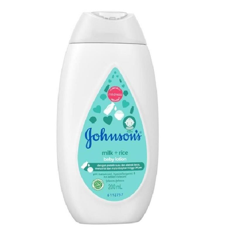 Jual JOHNSONS MILK RICE LOTION (KODE V0066) Shopee Indonesia