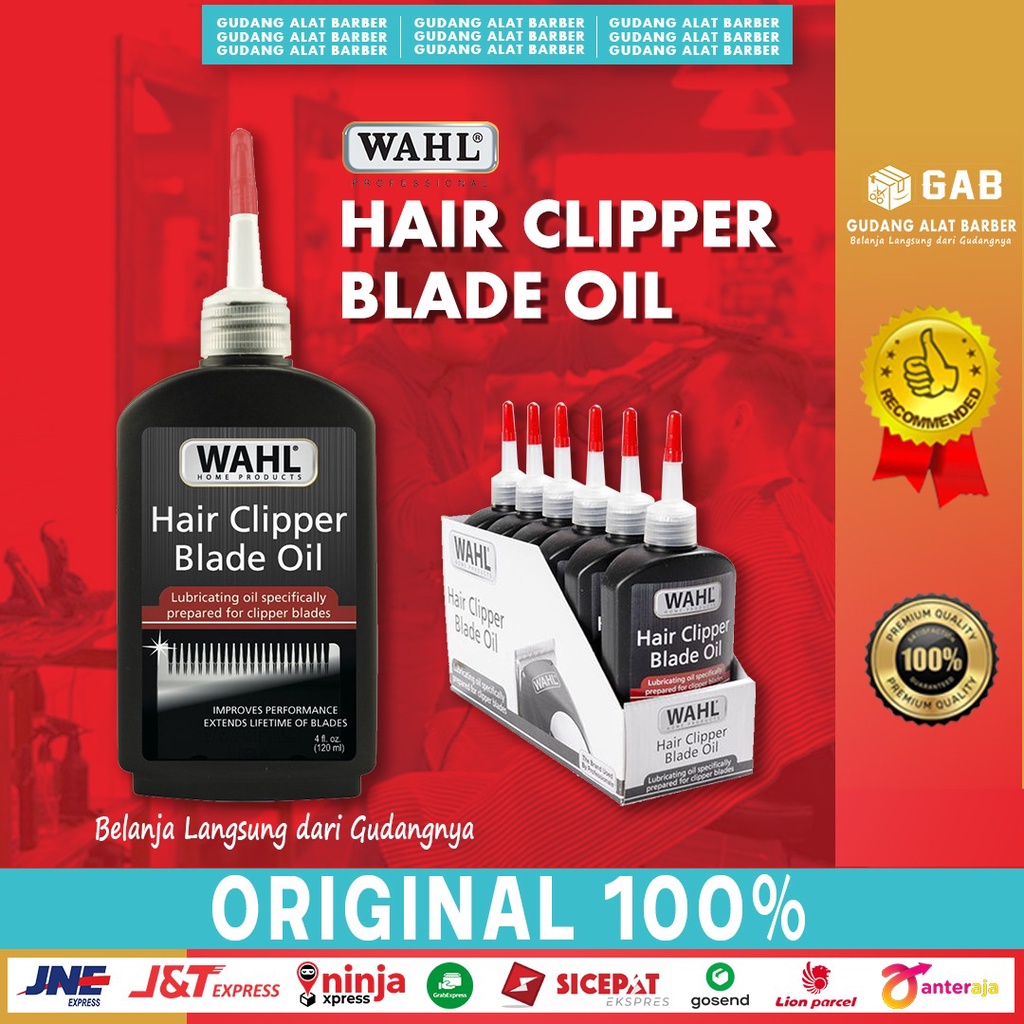 Jual WAHL Hair Clipper Blade Oil Minyak Pelumas Pisau Cukur Pangkas
