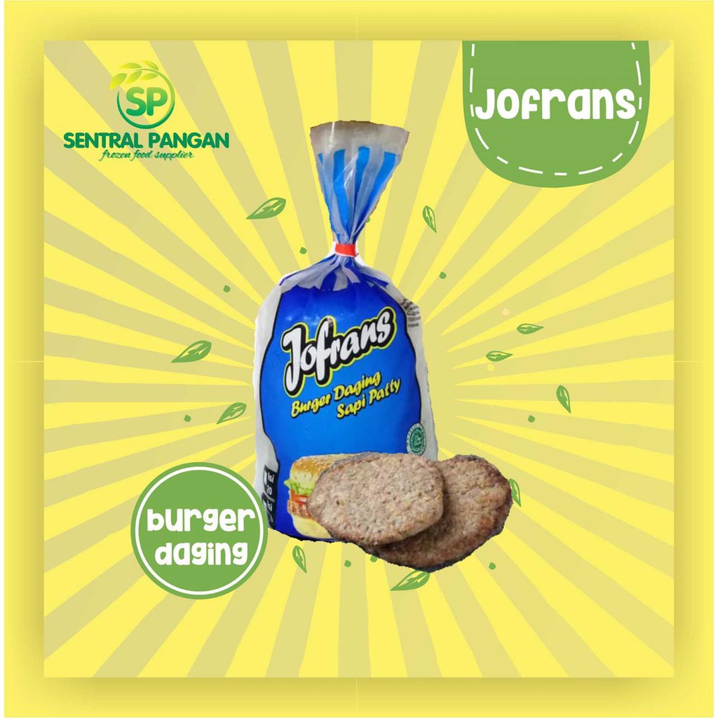 Jual JOFRANS Pattie Sapi 900gr | Shopee Indonesia