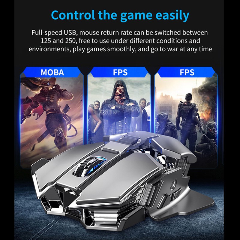 Jual Mouse Gaming AULA Wireless SC-300 Rechargeable Lithium battery 2 ...