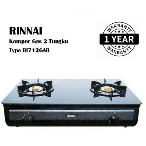 Jual RINNAI Kompor Gas 2 Tungku - RI-712GA(B) | Shopee Indonesia