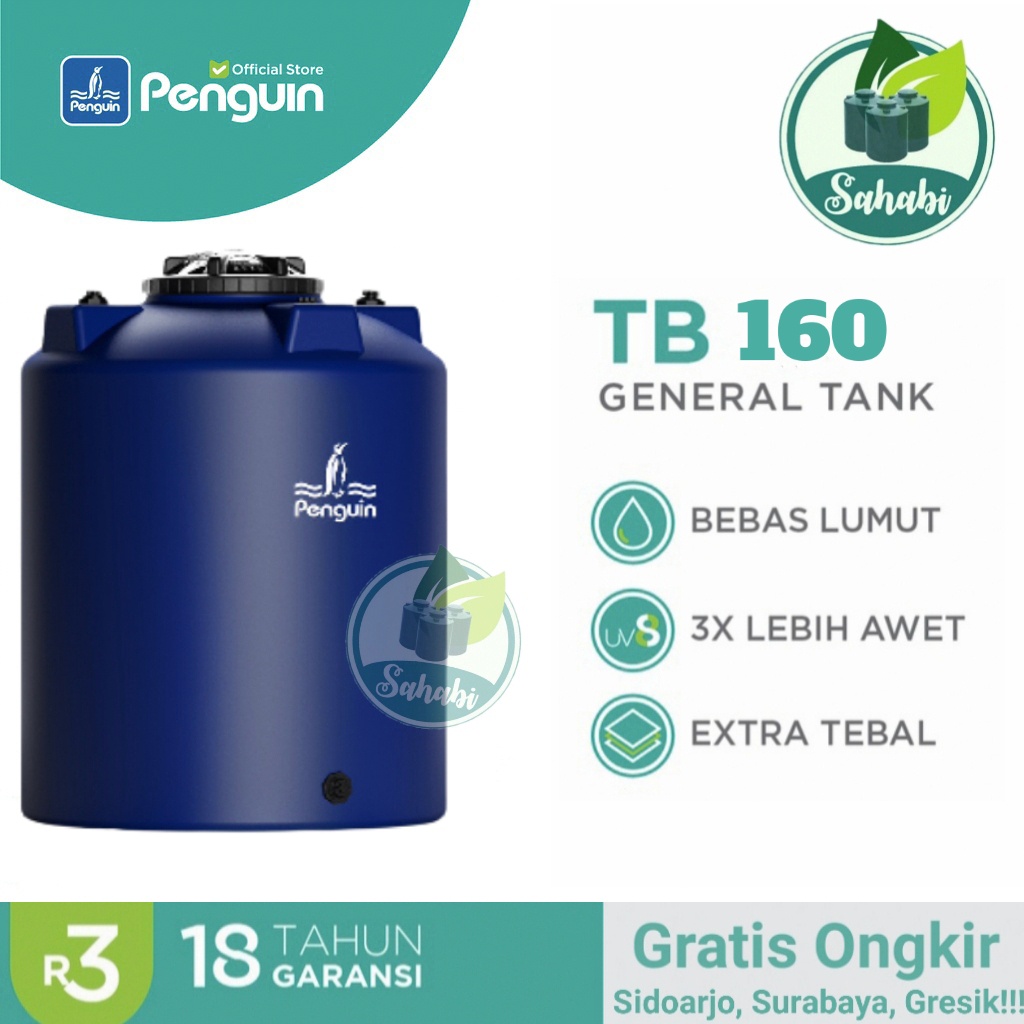 Jual Tandon Air Tangki Air Toren Air Penguinpinguin Rotamould 3 Ukuran 1550 Liter Invoice 2075