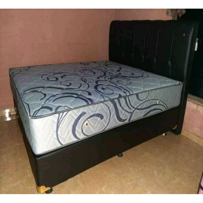 Jual Spring bed CENTRAL DELUXE satu set + divan | Shopee Indonesia