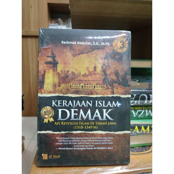 Jual [original] Buku Kerajaan Islam Demak Api Revolusi Islam Di Tanah