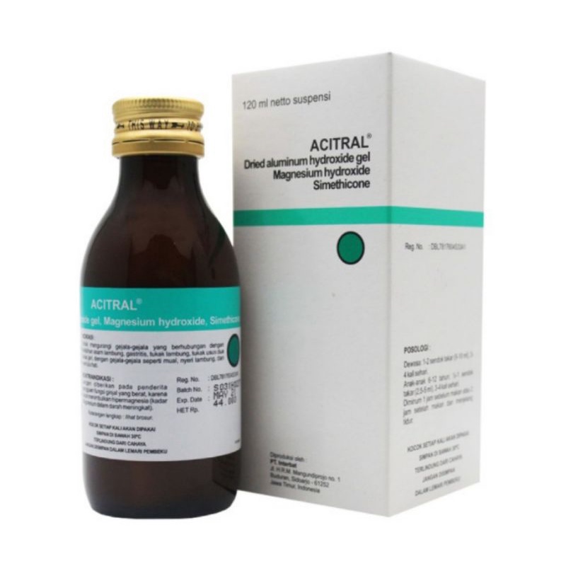 Jual Acitral syr 120Ml | Shopee Indonesia
