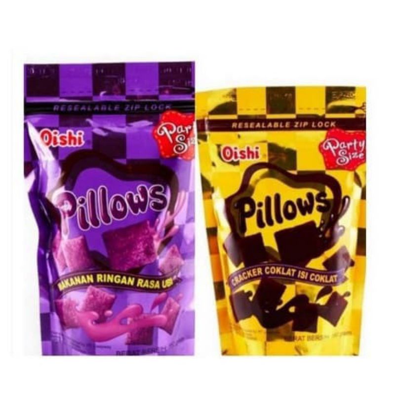 Jual VARIAN POUCH Oishi Pillow Snack Isi 100 Halal Shopee Indonesia