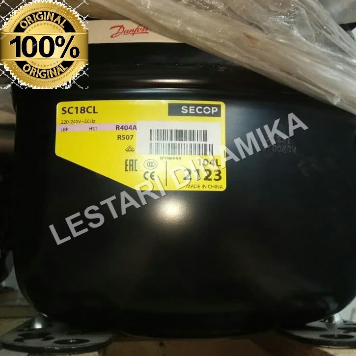 Jual COMPRESSOR DANFOSS SC 18 CL - R404A SECOP | Shopee Indonesia