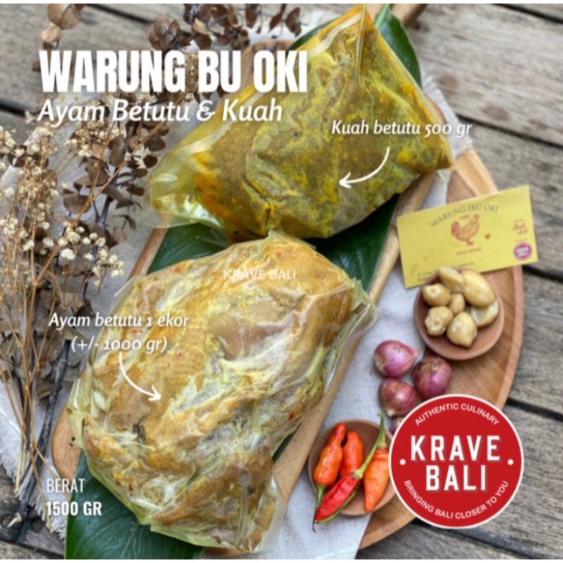 Jual Ayam Betutu Warung Ibu Oki 1500 Gram 1 Ekor - Makanan Khas Bali ...