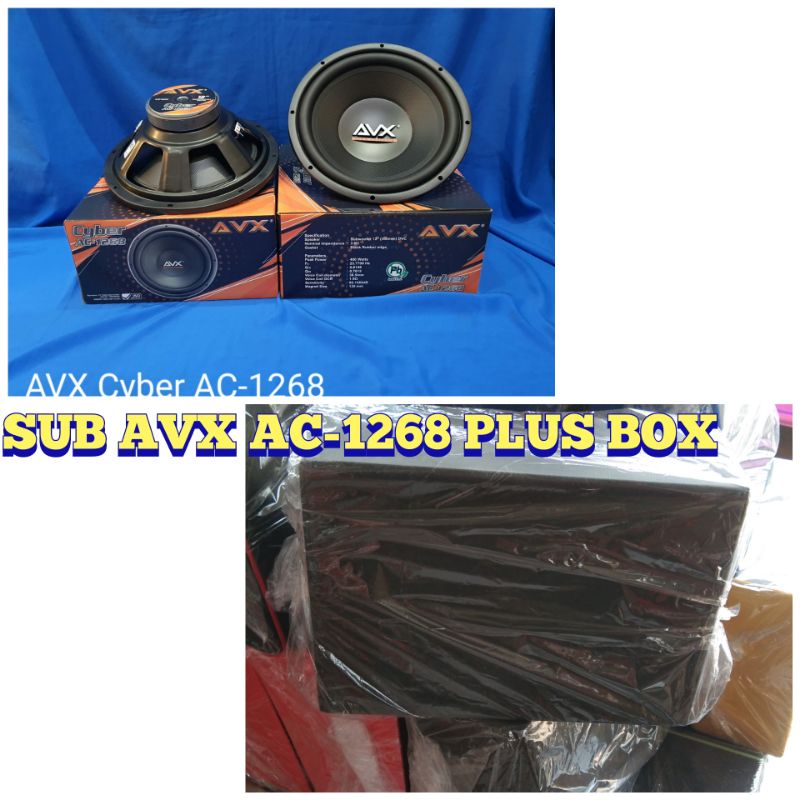 Jual Paketan Subwoofer Inch Dobel Coil Plus Box Mdf Tebal Mm