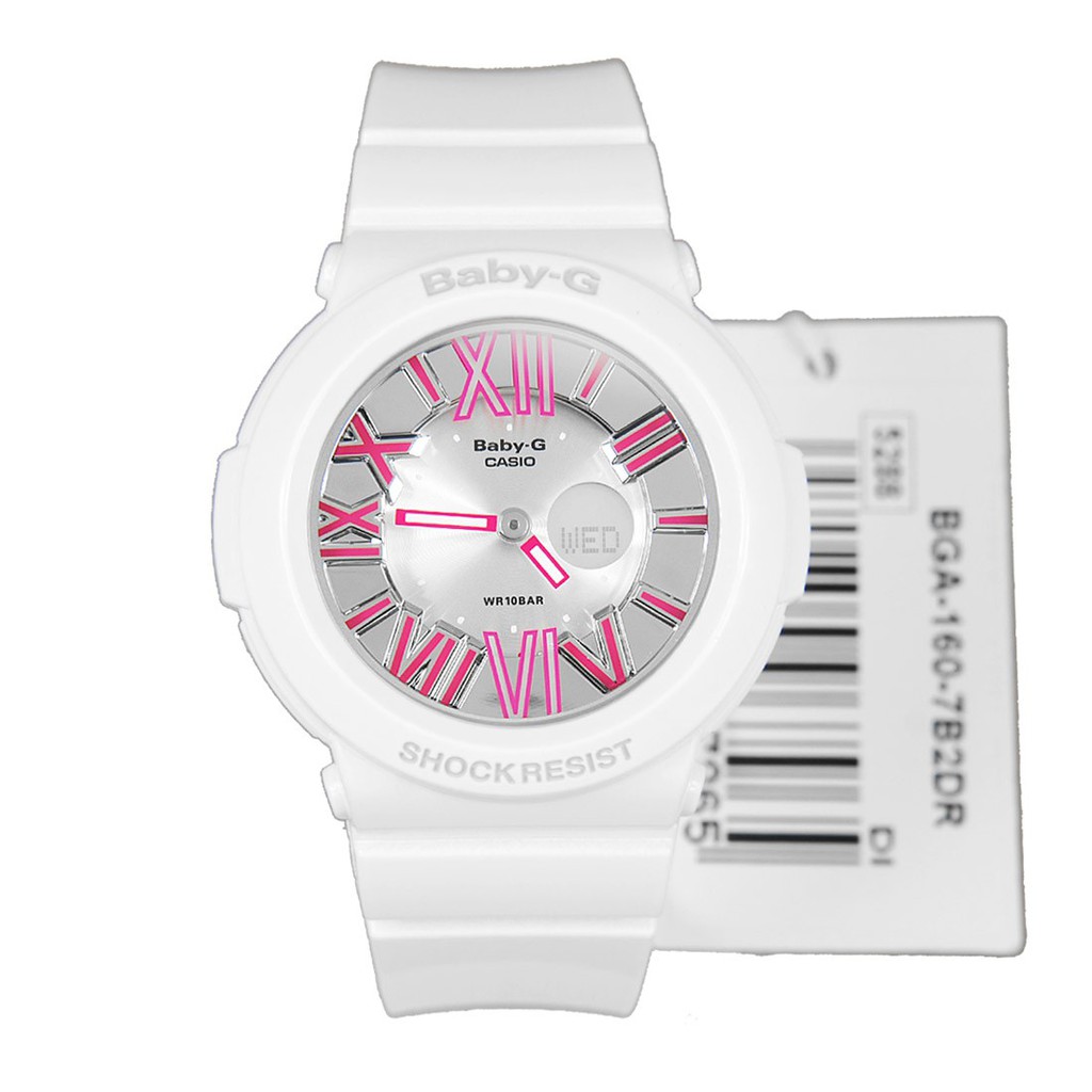 JAM TANGAN CASIO BABY G NEON ILLUMINATI BGA160 7B2