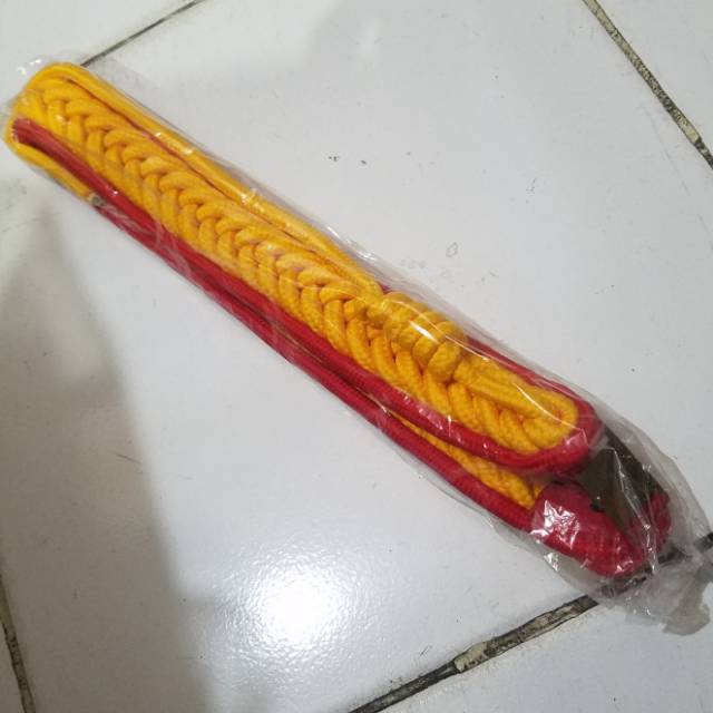 Jual Tali kur komando kuning lis merah | Shopee Indonesia