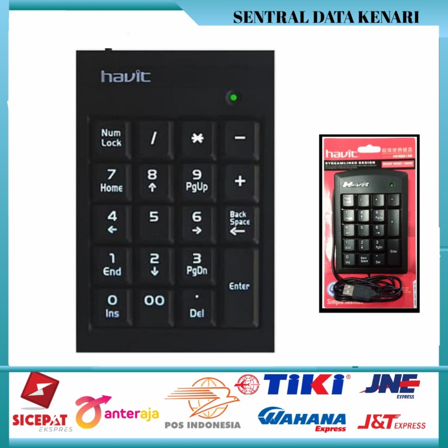 Jual Keyboard Numeric-Keypad HAVIT -Numpad havit | Shopee Indonesia