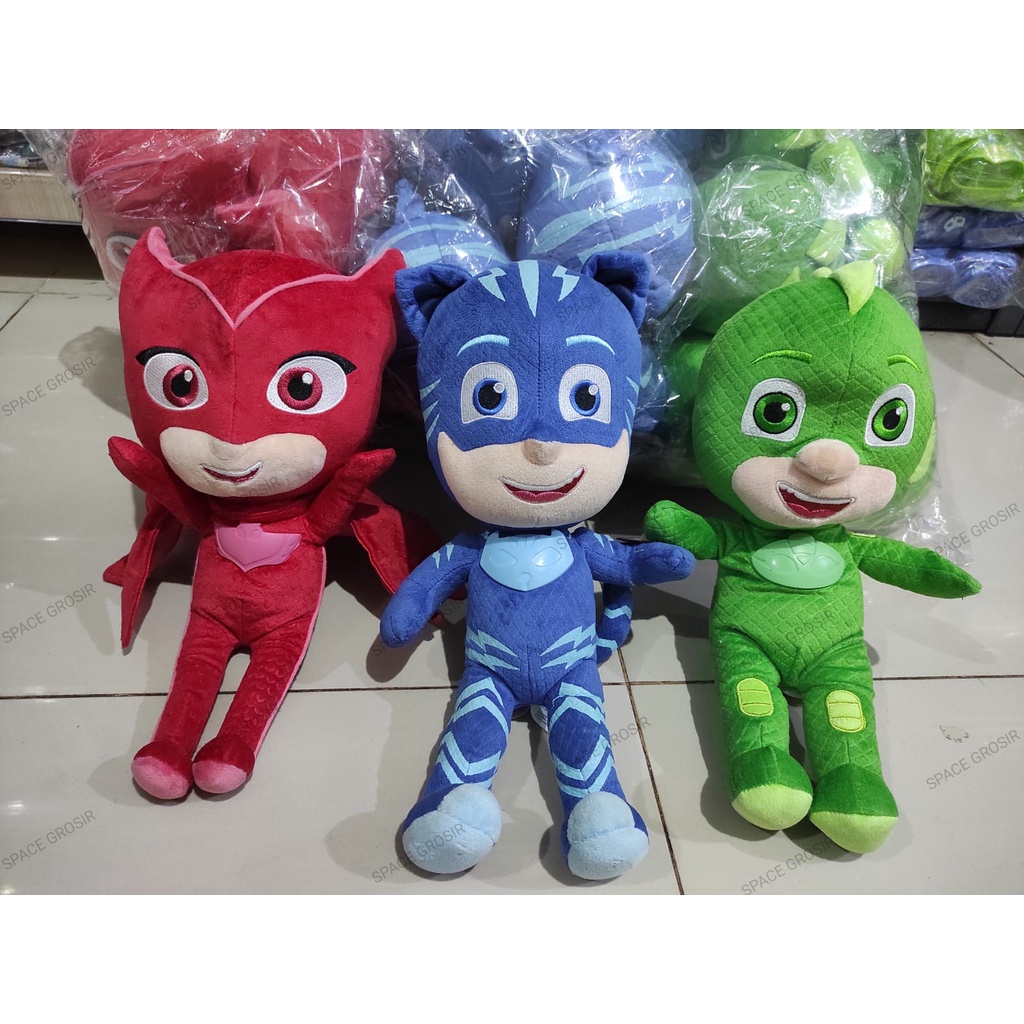 Muñeca De Peluche Pijama Masks Gekko Catboy Owlette Romeo - Venta