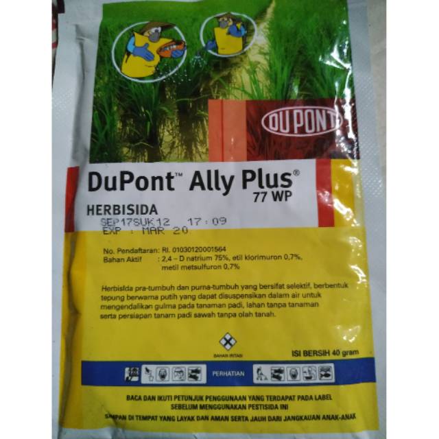 Jual Herbisida Dupont Ally Plus 77 WP 40g | Shopee Indonesia