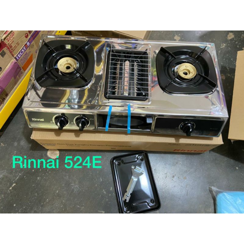 Jual Kompor Rinnai 524E Kompor Gas Plus Grill BATAM | Shopee Indonesia
