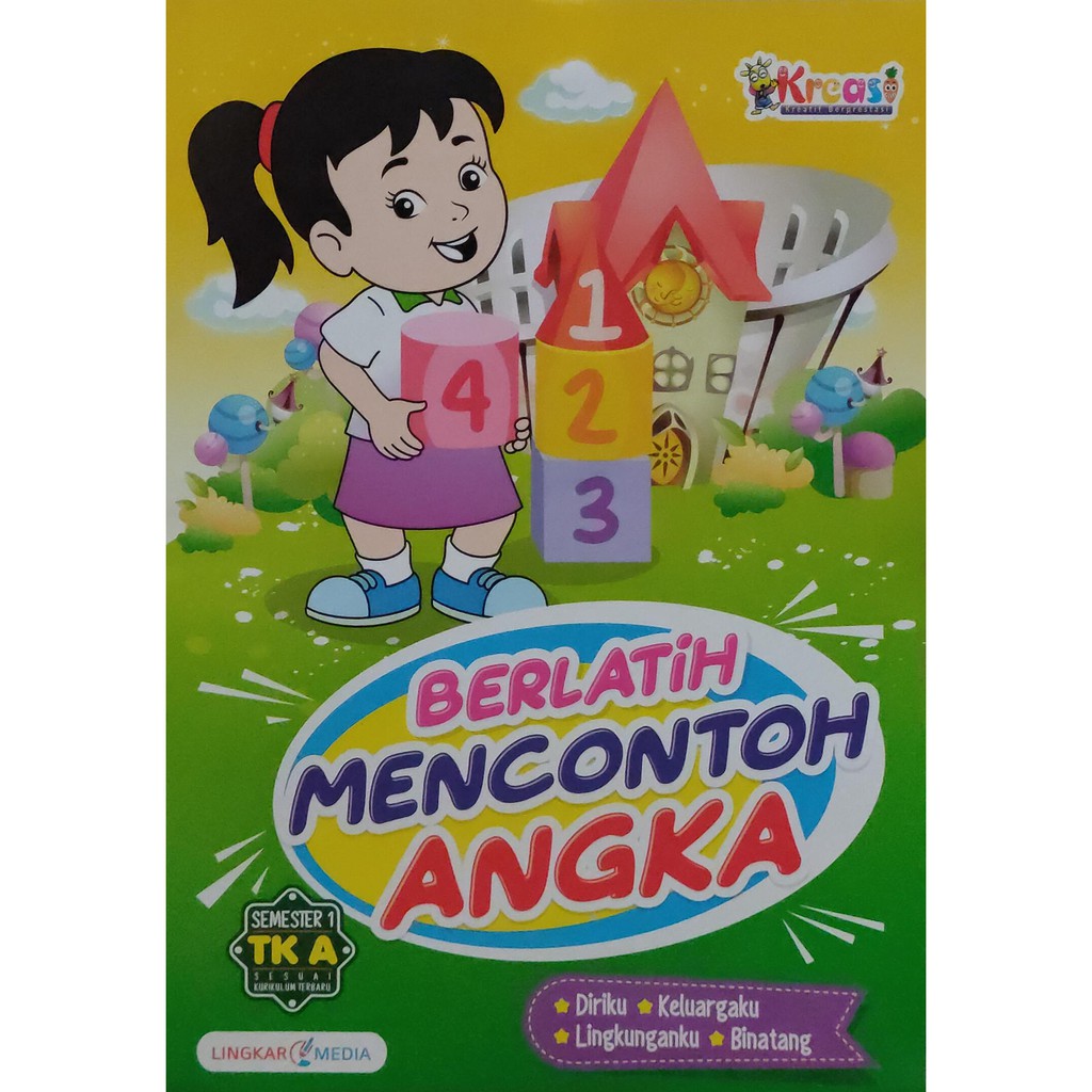 Jual BUKU ANAK - BUKU TK A - KREATIF BERPRESTASI SEMESTER 1 | Shopee ...