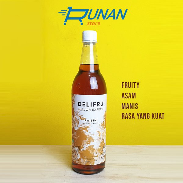 Jual Delifru Syrup L Sirup Delifru Rasa Raisin Hazelnut Almond Ml Shopee Indonesia