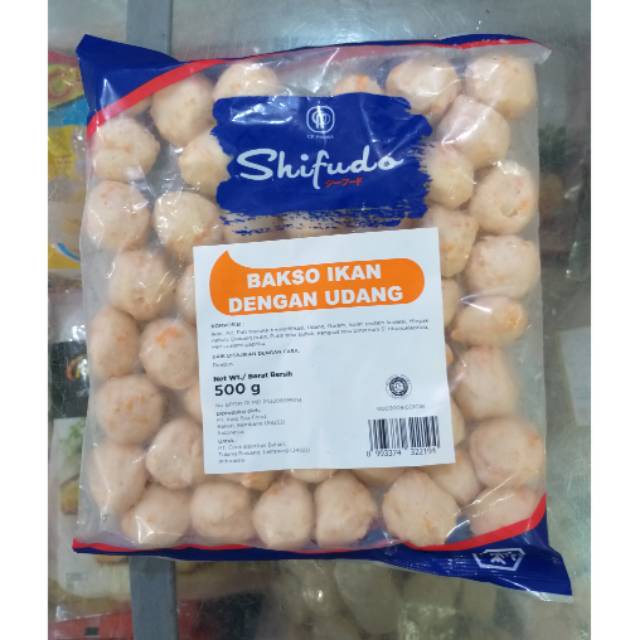 Jual Shifudo Bakso Udang 500gr Shopee Indonesia