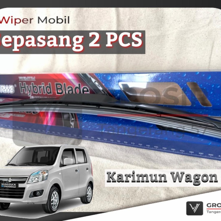 Jual WIPER KARIMUN WAGON R HYBRID RWB SEPASANG 2 PCS | Shopee Indonesia
