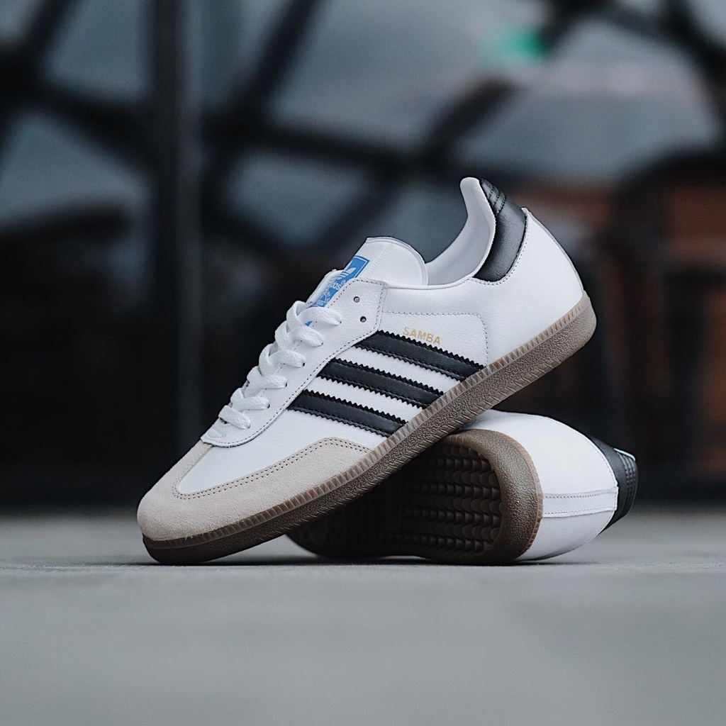 Jual SEPATU ADIDAS SAMBA OG BLACK WHITE GUM ORIGINAL PRODUK | Shopee ...