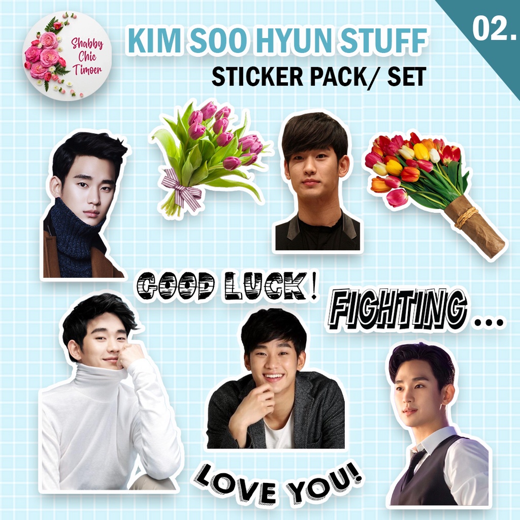 Jual STICKER KIM SOO HYUN 1 | STICKER VINTAGE | STICKER JOURNAL ...