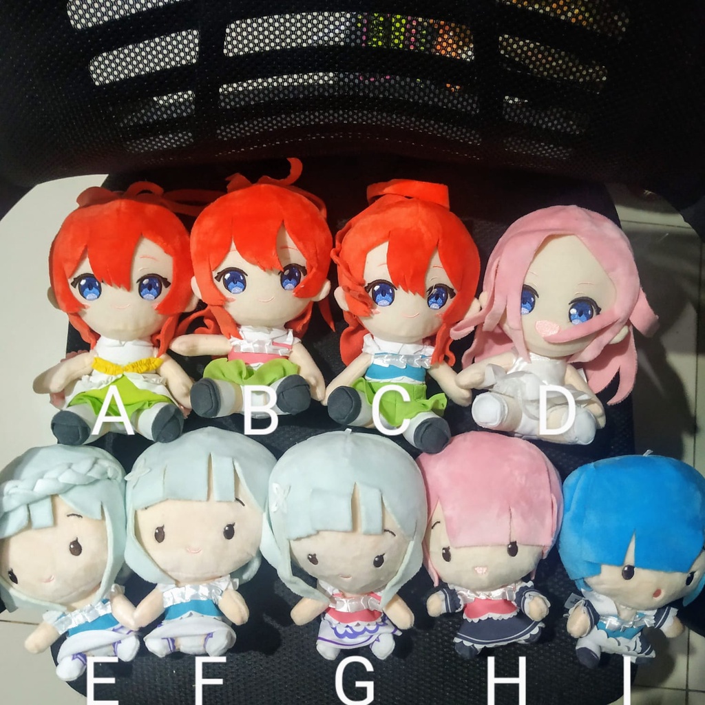 Jual Boneka Re Zero Rem Ram Figure Re Zero | Shopee Indonesia