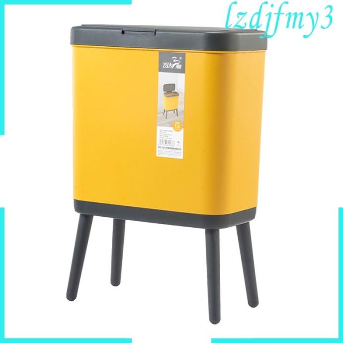 Jual Cozylife 15L Trash Can Waste Bin Living Room Trash Bin Bedroom