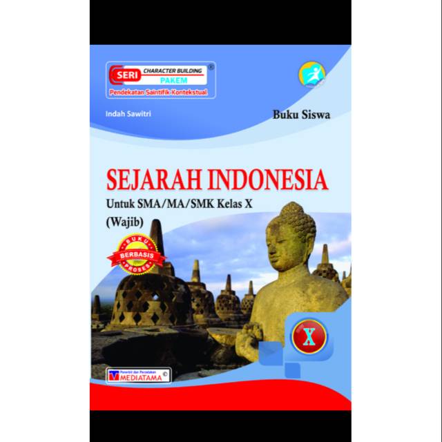 Jual Buku Siswa Sejarah Indonesia Kelas X Mediatama | Shopee Indonesia