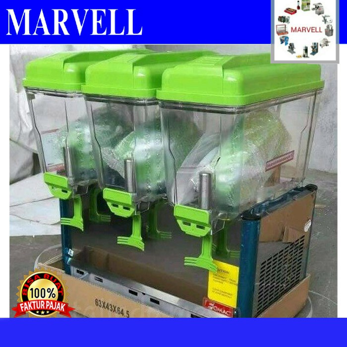 Jual COOL JUICE DISPENSER 3 TABUNG FOMAC JCDJPC3S DISPENSER PENDINGIN