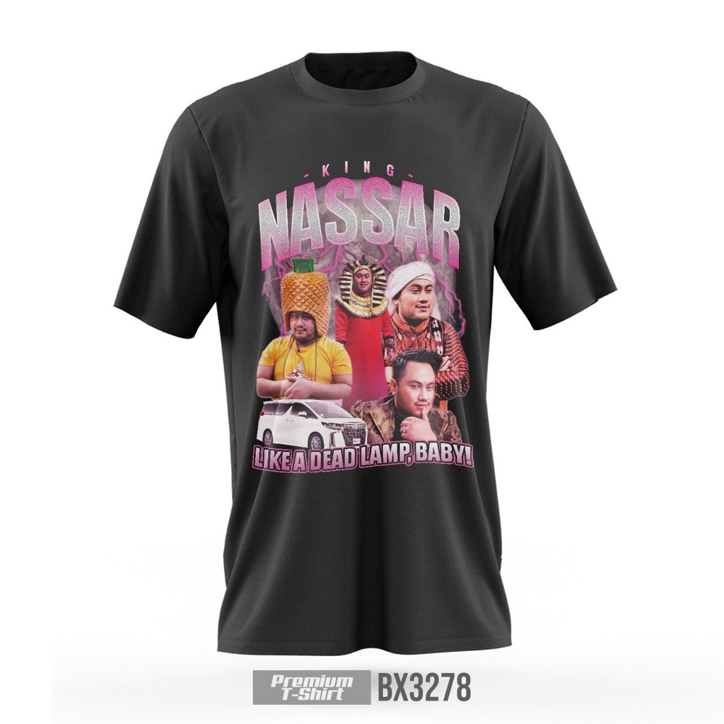 Jual Kaos Baju Nassar Penyanyi Dangdut King Nassar Putih Hitam Xs 6xl Shopee Indonesia