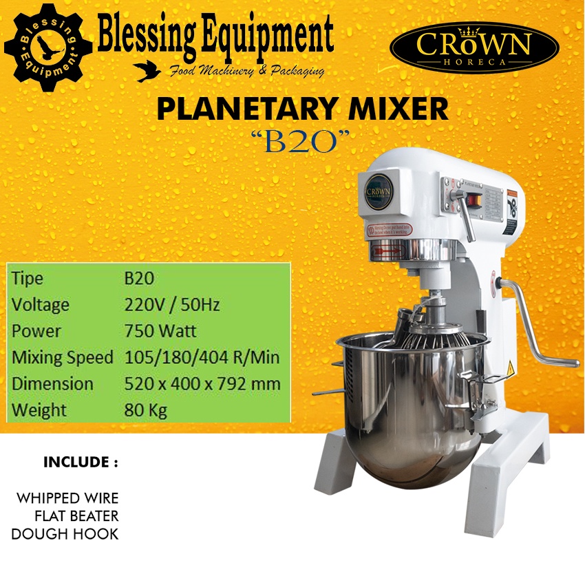 Jual B20 Mixer Crown Shopee Indonesia