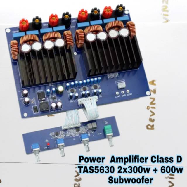 Jual Power amplifier 300Watt +300Watt 600Watt Subwoofer audio Amplifier