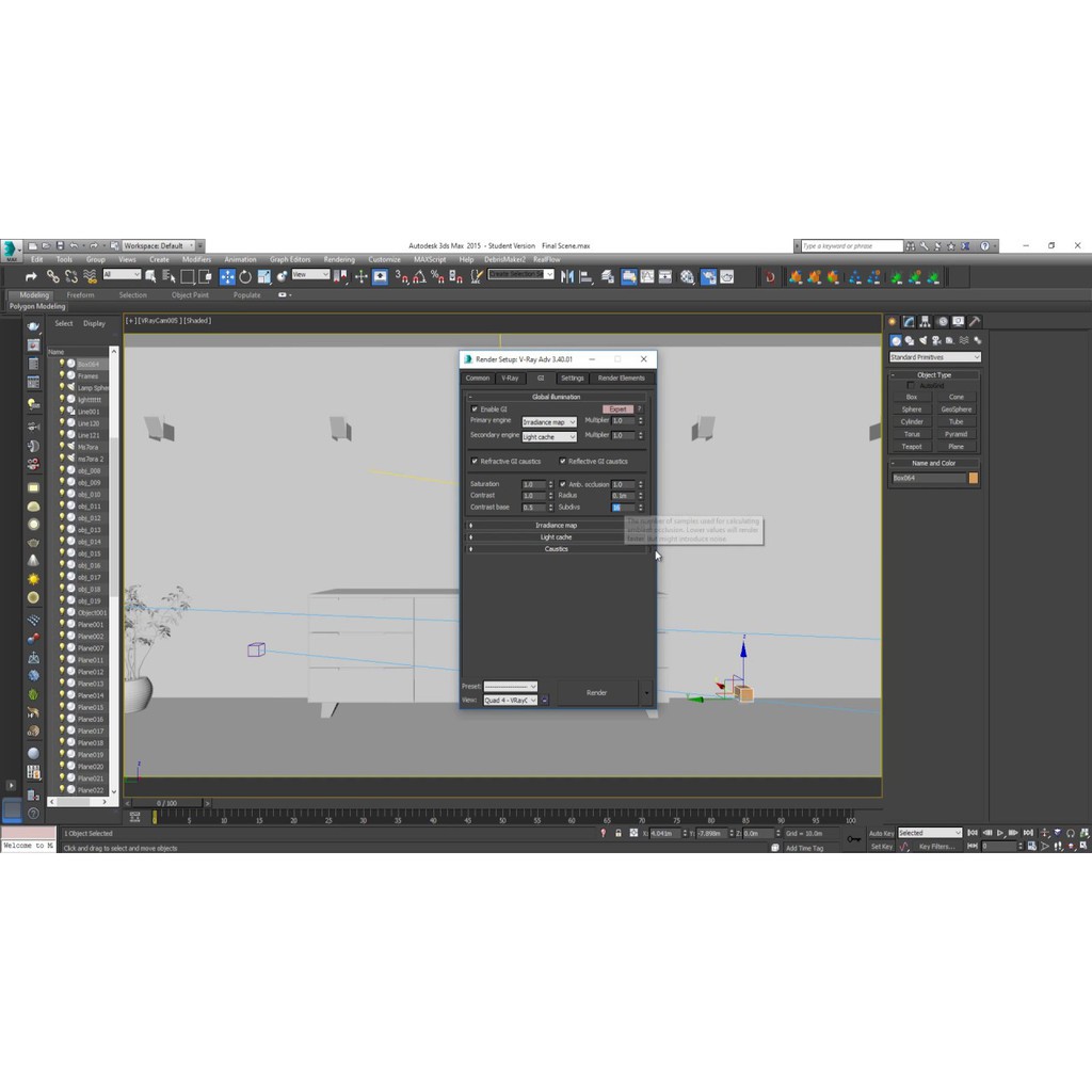 Jual VRAY V-Ray Next 7 For Sketchup 2021 - 2024 Terbaru Untuk Rendering ...