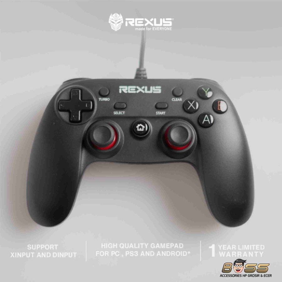 Jual Rexus Pro Gaming Gamepad GX1 ORIGINAL | Shopee Indonesia
