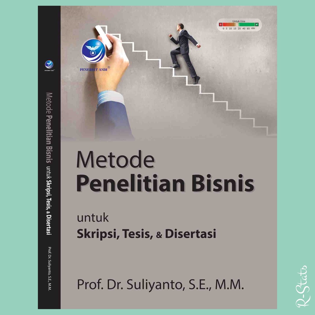 Jual Buku Metode Penelitian Bisnis Untuk Skripsi Tesis And Disertasi Prof Suliyanto Shopee