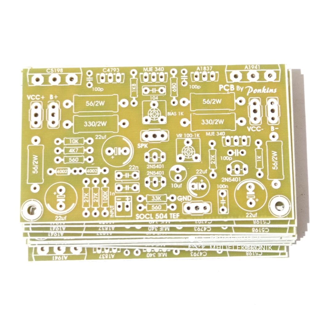 Jual PCB SOCL 504 TEF BIAS SERVO FIBER FR4 | Shopee Indonesia