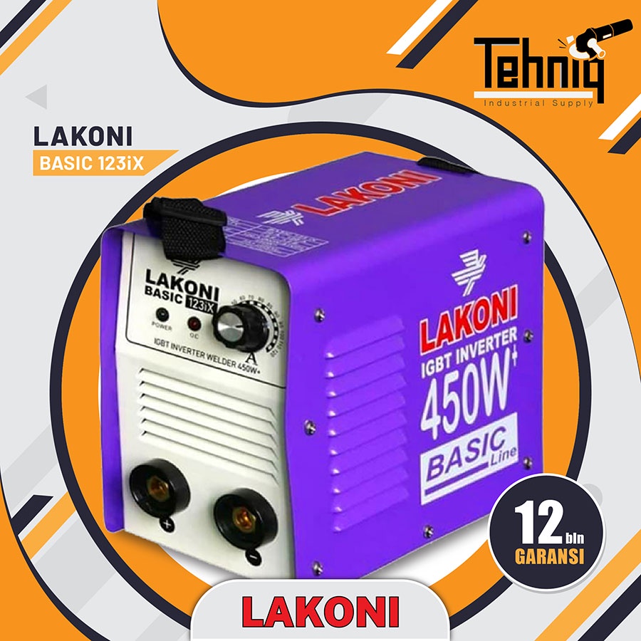 Jual Mesin Las Listrik Trafo Travo Las Lakoni Basic 123ix 450 Watt